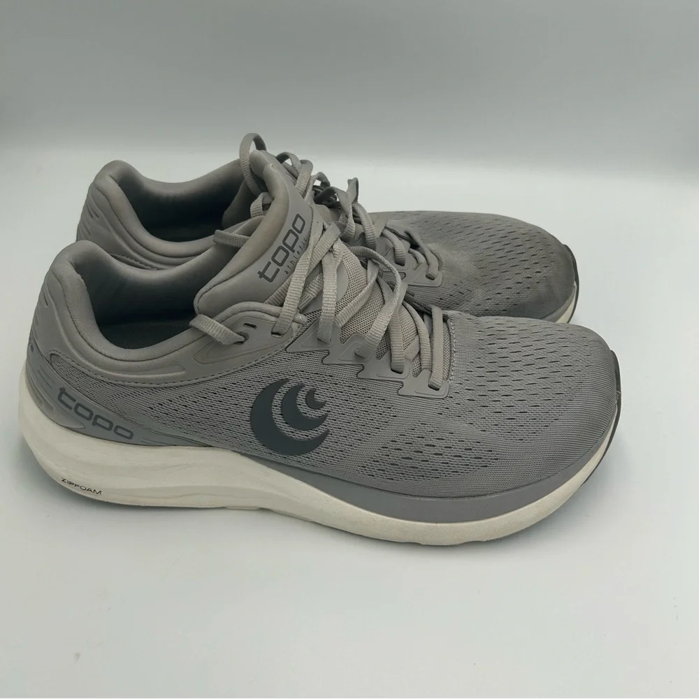 Topo Athletic Phantom 3 Road Running Shoe Sneaker Grey Size 9.5 Men’s